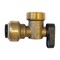 Apollo 1/2 in. Brass Push-To-Connect x 3/4 in. Male Hose Thread 90-Degree Washing Machine Ball Valve FSBWMAV - alternate 1